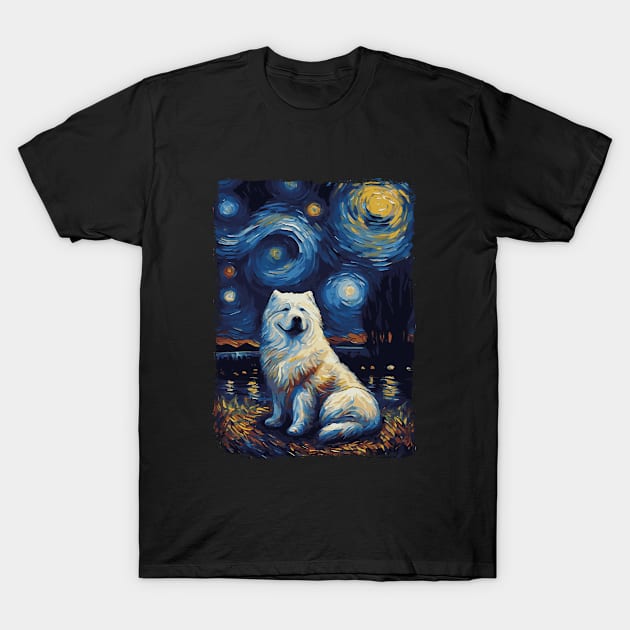 Samoyed Painting T-Shirt by favoriteshirt